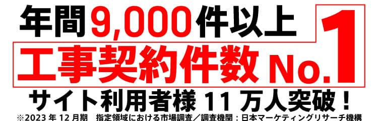 お問合せ数年8,400件以上