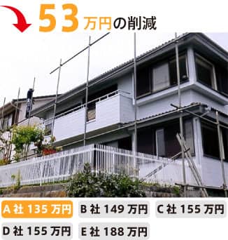 解体工事の事例9-53万円のコスト削減